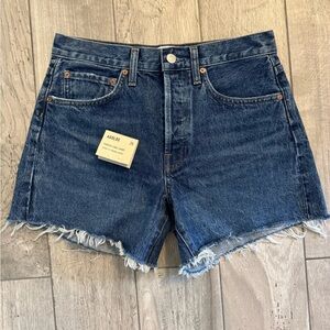 Agolde Parker Long Loose Fit Vintage Short